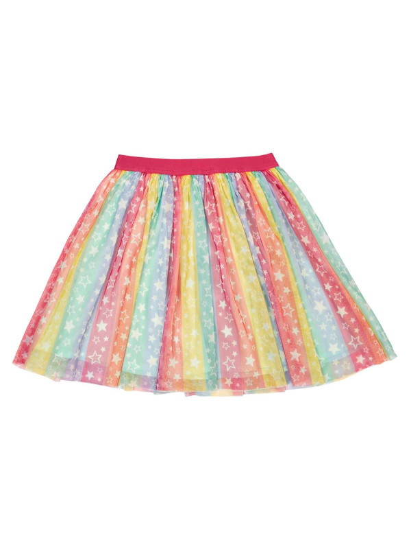 frugi - Bio Kinder Tüll-Rock "FRUGI-Tara" mit Sternen-Allover, recyceltes Polyester