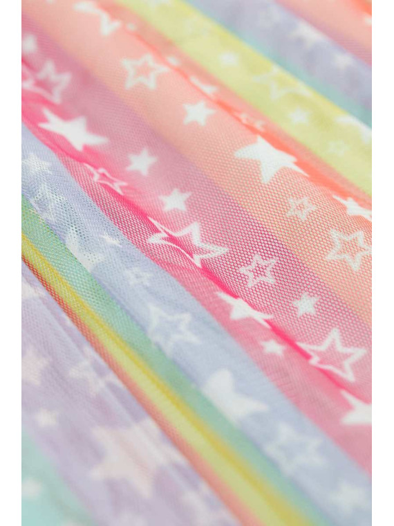 frugi - Bio Kinder Tüll-Rock "FRUGI-Tara" mit Sternen-Allover, recyceltes Polyester