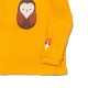 Little Green Radicals - Bio Kinder Langarmshirt mit Eulen-Applikation