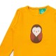 Little Green Radicals - Bio Kinder Langarmshirt mit Eulen-Applikation