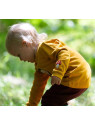 Little Green Radicals - Bio Kinder Langarmshirt mit Eulen-Applikation