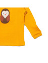Little Green Radicals - Bio Kinder Langarmshirt mit Eulen-Applikation