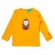 Little Green Radicals - Bio Kinder Langarmshirt mit Eulen-Applikation
