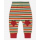Little Green Radicals - Bio Kinder Jersey Hose mit Streifen und Sternen-Patches
