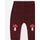 Little Green Radicals - Bio Kinder Jersey Hose mit Fliegenpilz-Patches