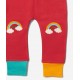 Little Green Radicals - Bio Kinder Jersey Hose mit Regenbogen-Patches
