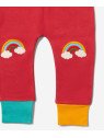 Little Green Radicals - Bio Kinder Jersey Hose mit Regenbogen-Patches