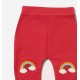 Little Green Radicals - Bio Kinder Jersey Hose mit Regenbogen-Patches