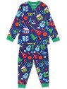 Toby tiger - Bio Kinder Schlafanzug mit Geschenke-Allover