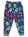 Toby tiger - Bio Kinder Schlafanzug mit Geschenke-Allover