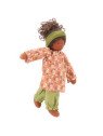 Nanchen Natur - Bio Schmusepuppe "Winterkind Mona" 38cm