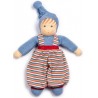Nanchen Natur - Bio Baby Schmusepuppe "Bub" 33cm, blau