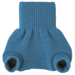 disana - Bio Baby Windelhose, Wolle, taubenblau