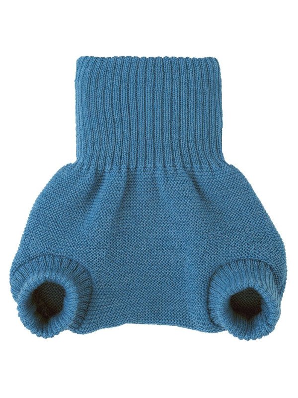disana - Bio Baby Windelhose, Wolle, taubenblau