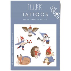 nuukk - Tattoos "Waldtiere im Winter"