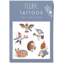 nuukk - Tattoos "Waldtiere im Winter"