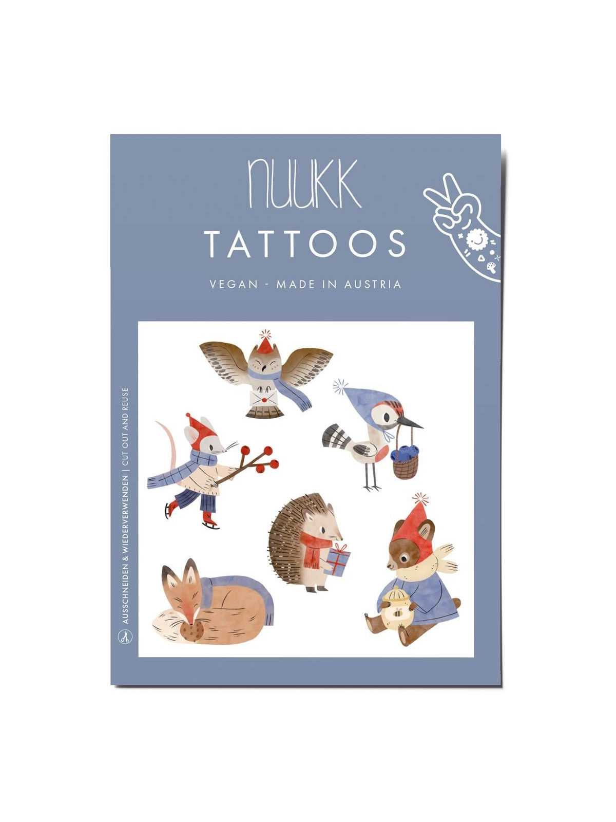 nuukk - Tattoos "Waldtiere im Winter"