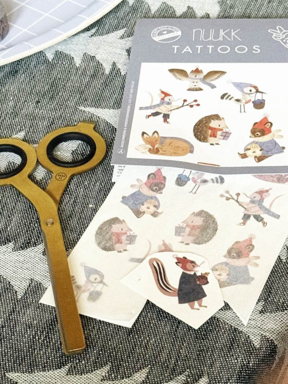 nuukk - Tattoos "Waldtiere im Winter"