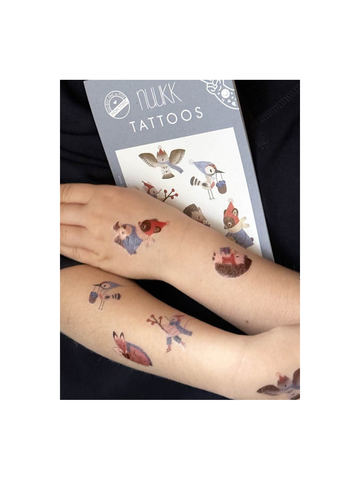 nuukk - Tattoos "Waldtiere im Winter"