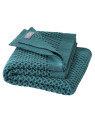 disana - Bio Baby Waben-Strickdecke, Wolle, eukalyptus 80x100 cm