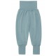 ENGEL - Bio Baby Hose mit Nabelbund, Wolle/Seide, bergblau