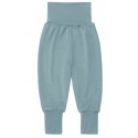 ENGEL - Bio Baby Hose mit Nabelbund, Wolle/Seide, bergblau