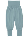 ENGEL - Bio Baby Hose mit Nabelbund, Wolle/Seide, bergblau