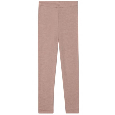 ENGEL - Bio Kinder Leggings, Wolle/Seide, dusty rose