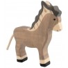 HOLZTIGER - Holzfigur Esel, ca. 10,5 x 2,5 x 12,8 cm