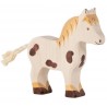 HOLZTIGER - Holzfigur Pony, ca. 11,5 x 2,8 x 12 cm