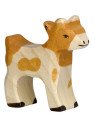 HOLZTIGER - Holzfigur Zicklein, ca. 5,5 x 1,9 x 6 cm