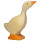 HOLZTIGER - Holzfigur Gans, klein, ca. 5,6 x 2 x 6,1 cm