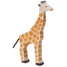 HOLZTIGER - Holzfigur Giraffe, ca. 12,7 x 3 x 23,3 cm