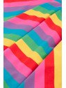 frugi - Bio Kinder Jersey Kleid kurzarm "Sunshine" Regenbogen