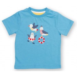 kite kids - Bio Kinder T-Shirt mit Möwen-Druck