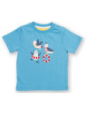kite kids - Bio Kinder T-Shirt mit Möwen-Druck