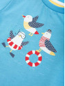 kite kids - Bio Kinder T-Shirt mit Möwen-Druck