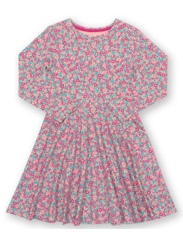 kite kids - Bio Kinder Jersey Skaterkleid mit Blumen-Allover