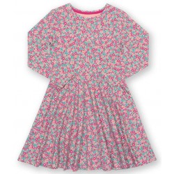 kite kids - Bio Kinder Jersey Skaterkleid mit Blumen-Allover