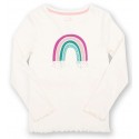kite kids - Bio Kinder Langarmshirt mit Regenbogen-Druck