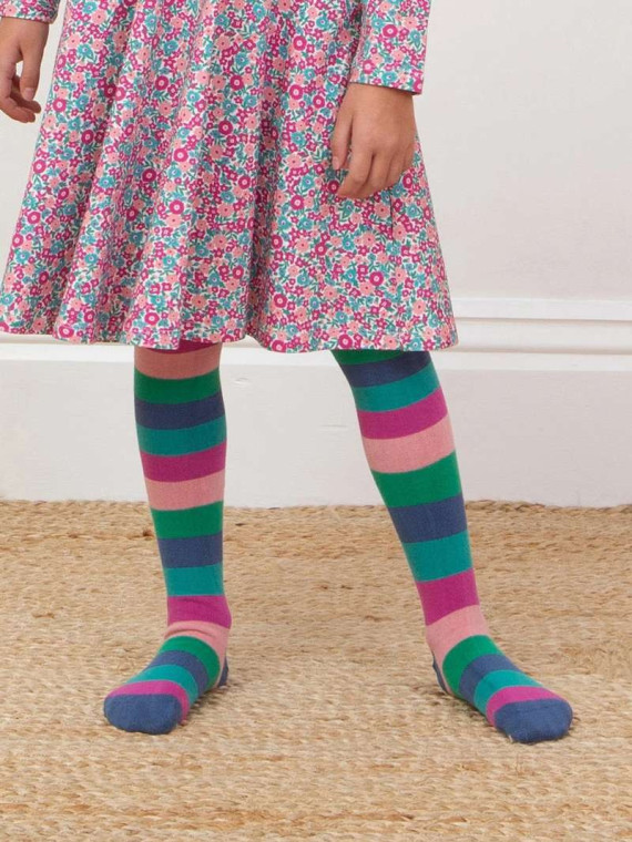 kite kids - Kinder Strumpfhose mit bunten Streifen