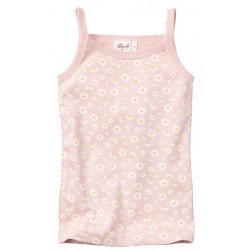 People Wear Organic - Bio Kinder Unterhemd mit Gänseblümchen-Allover