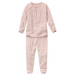 People Wear Organic - Bio Kinder Schlafanzug mit Gänseblümchen-Allover