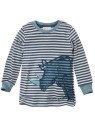 People Wear Organic - Bio Kinder Schlafanzug mit Nashorn-Druck und Streifen