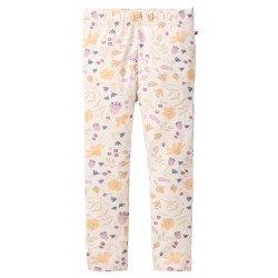 People Wear Organic - Bio Kinder Leggings mit Blumengarten-Allover