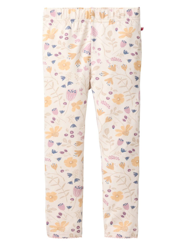 People Wear Organic - Bio Kinder Leggings mit Blumengarten-Allover