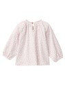 People Wear Organic - Bio Baby Langarmshirt mit Veilchen-Allover