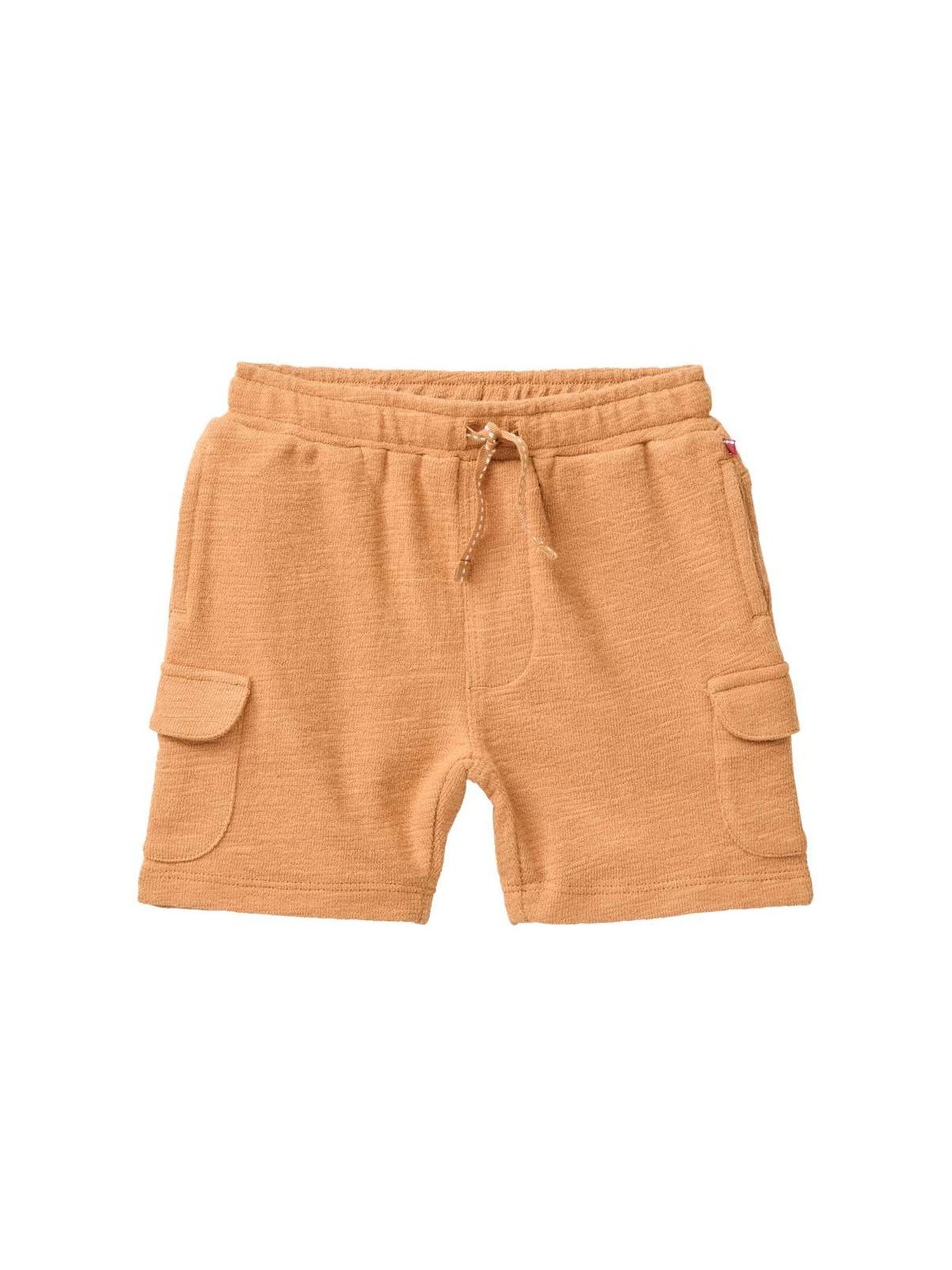 People Wear Organic - Bio Kinder Frottee Sweat-Bermuda mit Taschen, karamell