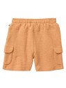 People Wear Organic - Bio Kinder Frottee Sweat-Bermuda mit Taschen, karamell
