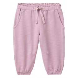 People Wear Organic - Bio Baby Sweathose mit Seitentaschen und Seitentaschen, malve